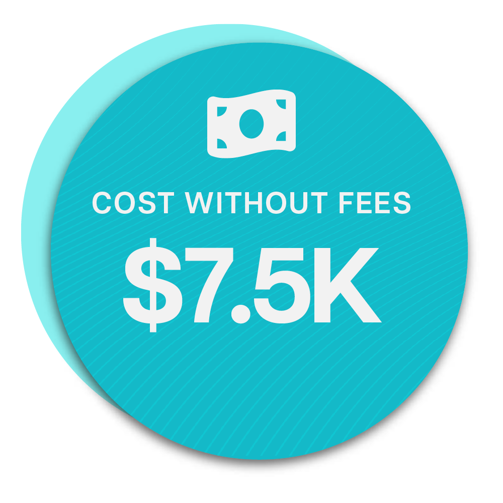 Cost Without Fees