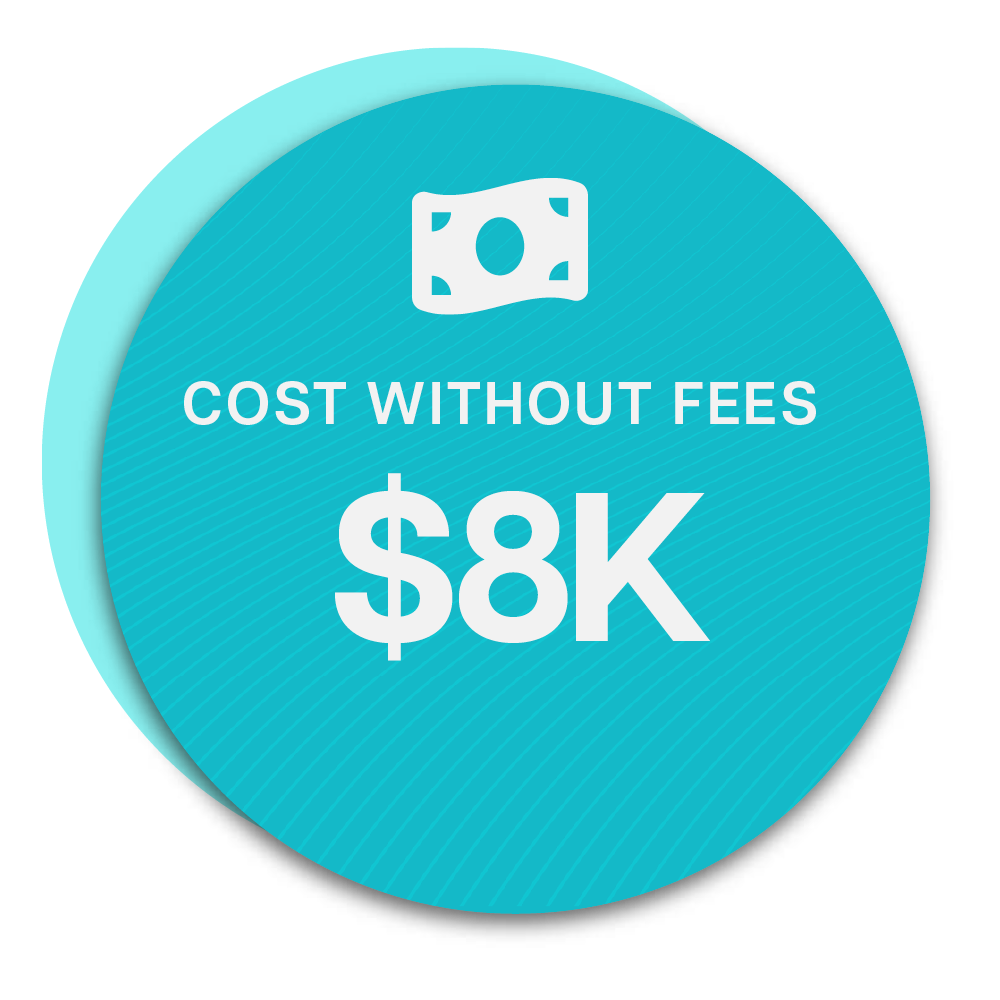 Cost Without Fees
